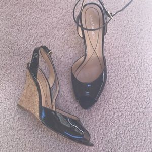 Enzo Angiolini  patent leather  heel. size 8 med.
